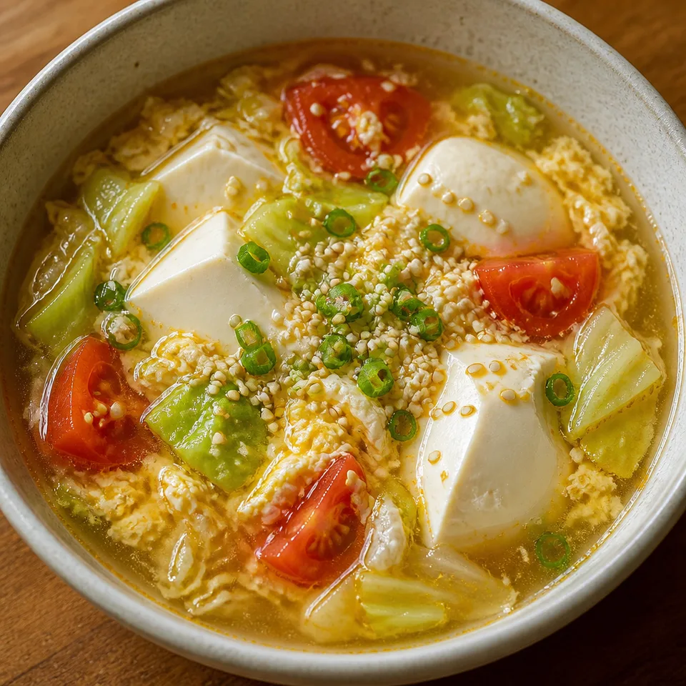 Sundubu Gyeran Guk (Soft tofu and egg soup) — serving inspiration