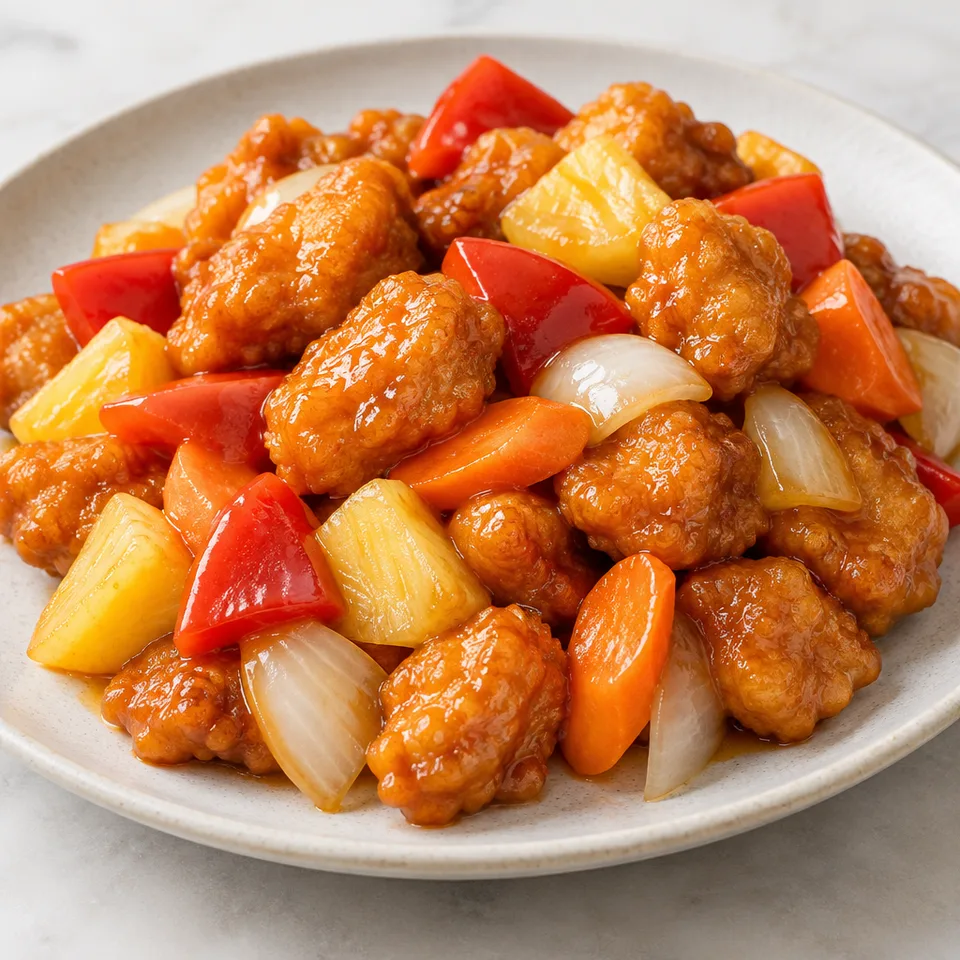 Sweet and Sour Chicken Recipe — serving inspiration