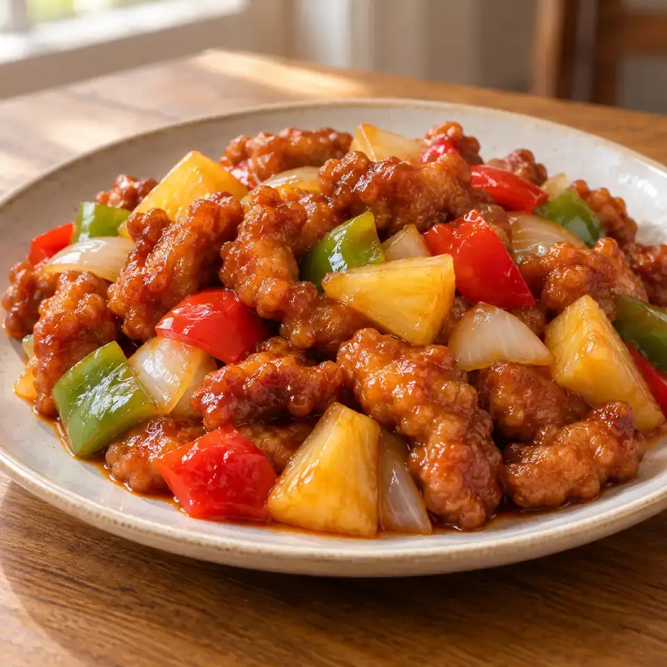 Sweet and Sour Pork — serving inspiration