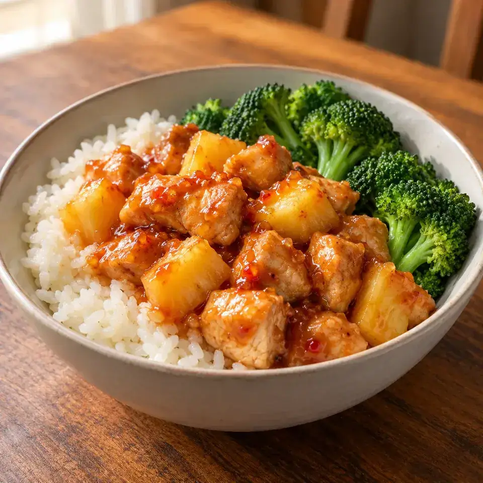 Sweet Chili Chicken Stir Fry Bowls — serving inspiration