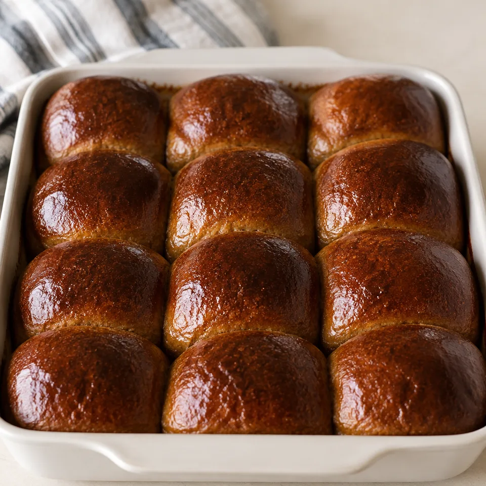 Sweet Molasses Dinner Rolls — serving inspiration