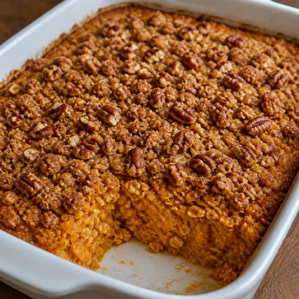 Sweet Potato Casserole Baked Oatmeal — serving inspiration