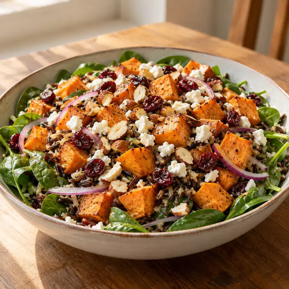 Sweet Potato Salad — serving inspiration