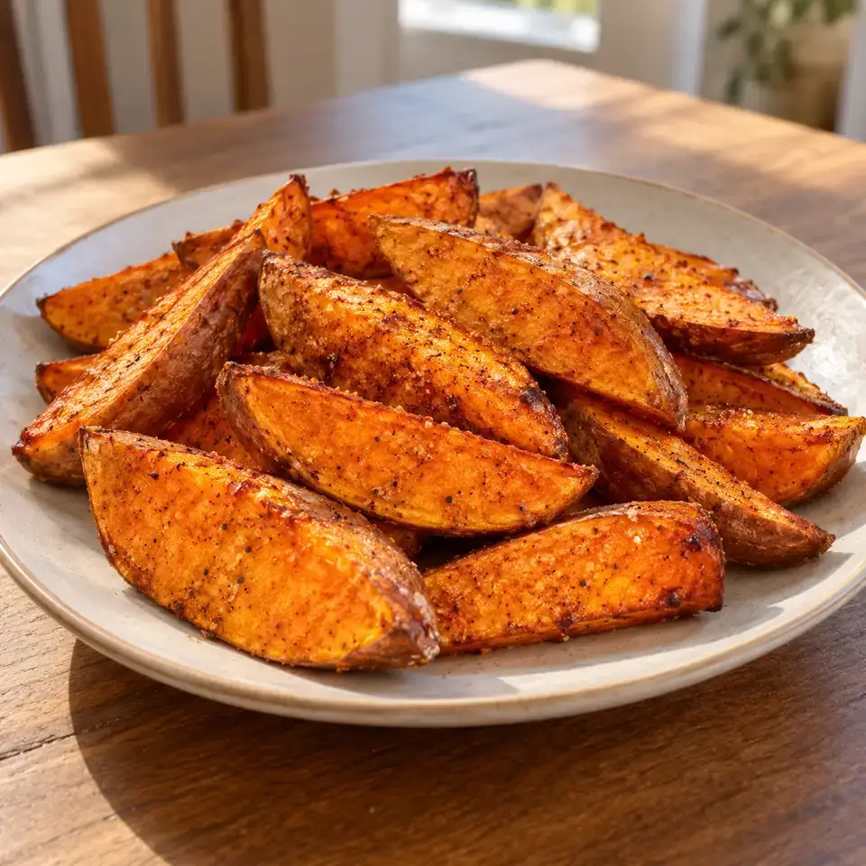 Sweet Potato Wedges — serving inspiration