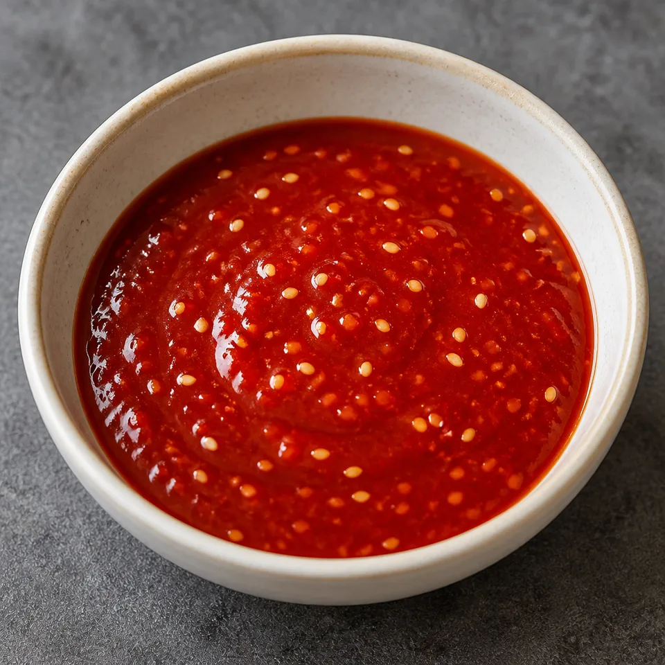 Sweet, Tangy and Spicy Korean Dipping Sauce — serving inspiration