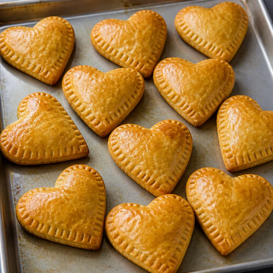 Sweetheart Chicken Hand Pies — serving inspiration