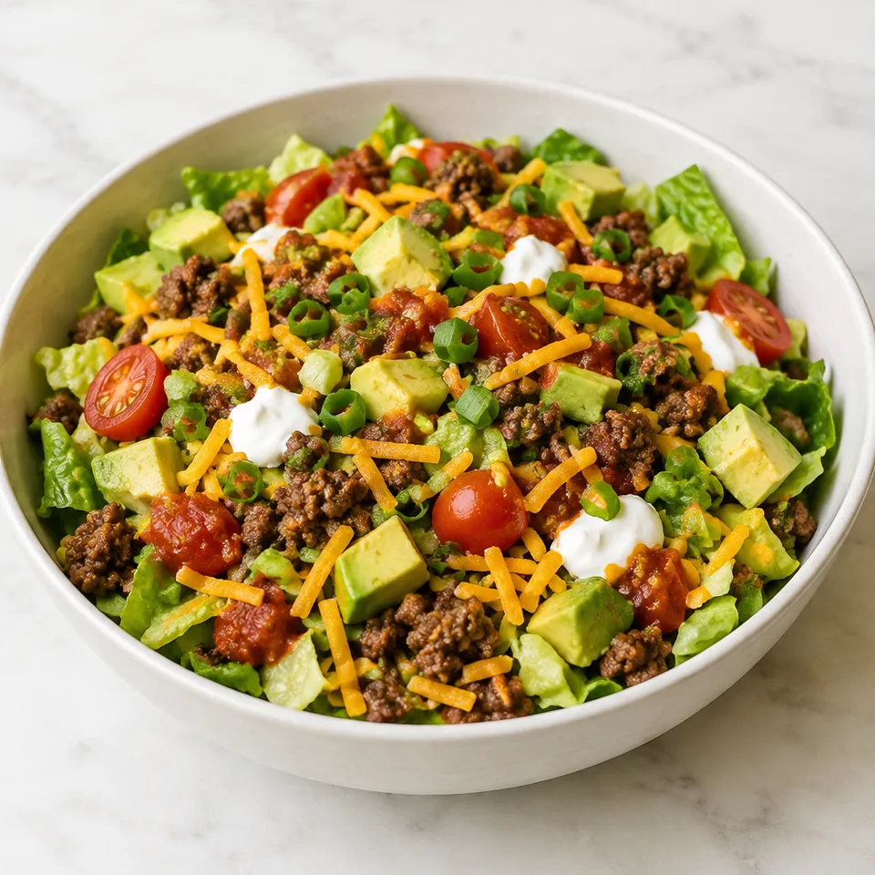 Taco Salad (Healthy, Easy Recipe) — serving inspiration