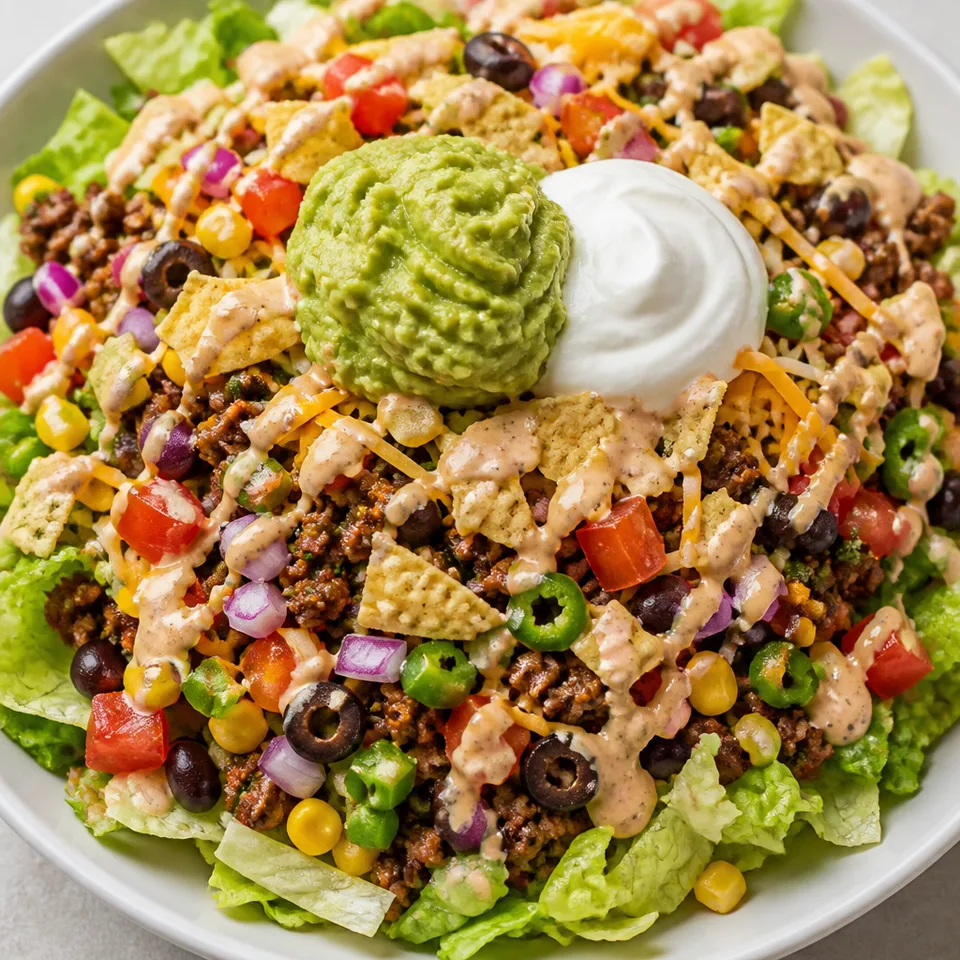 Taco Salad Recipe — serving inspiration