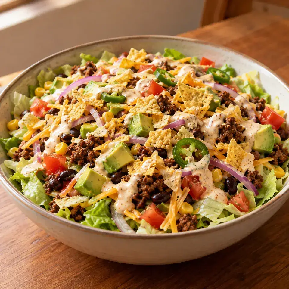 Taco Salad — serving inspiration