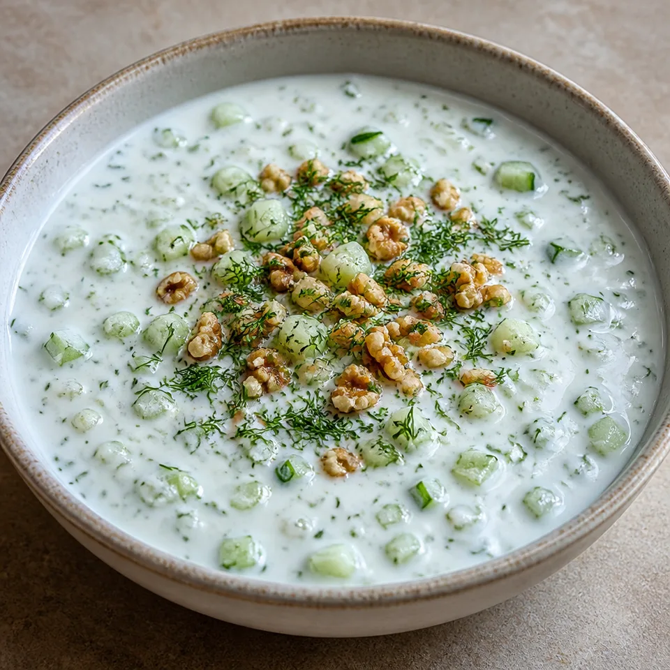 Tarator (Bulgarian Cold Cucumber Soup) — serving inspiration