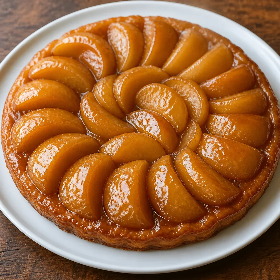Tarte Tatin (French Apple Tart) — serving inspiration