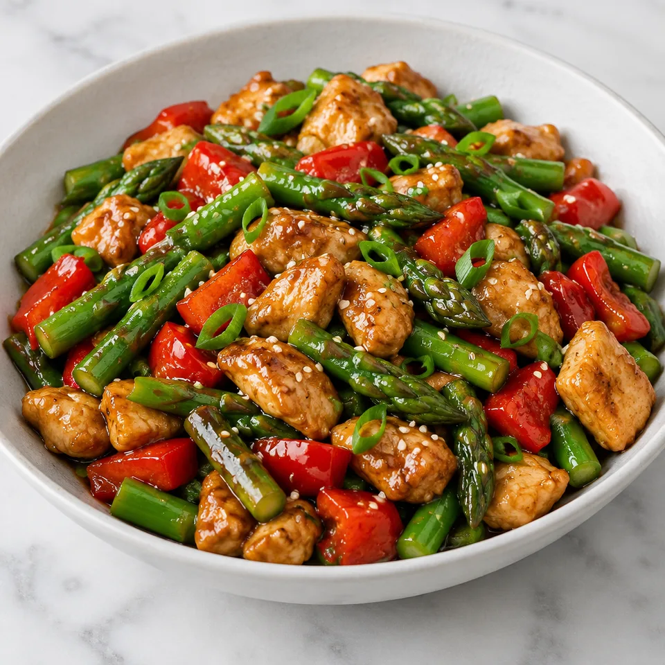 Teriyaki Chicken Stir Fry — serving inspiration