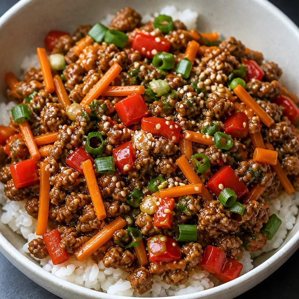 Teriyaki Ground Beef — serving inspiration