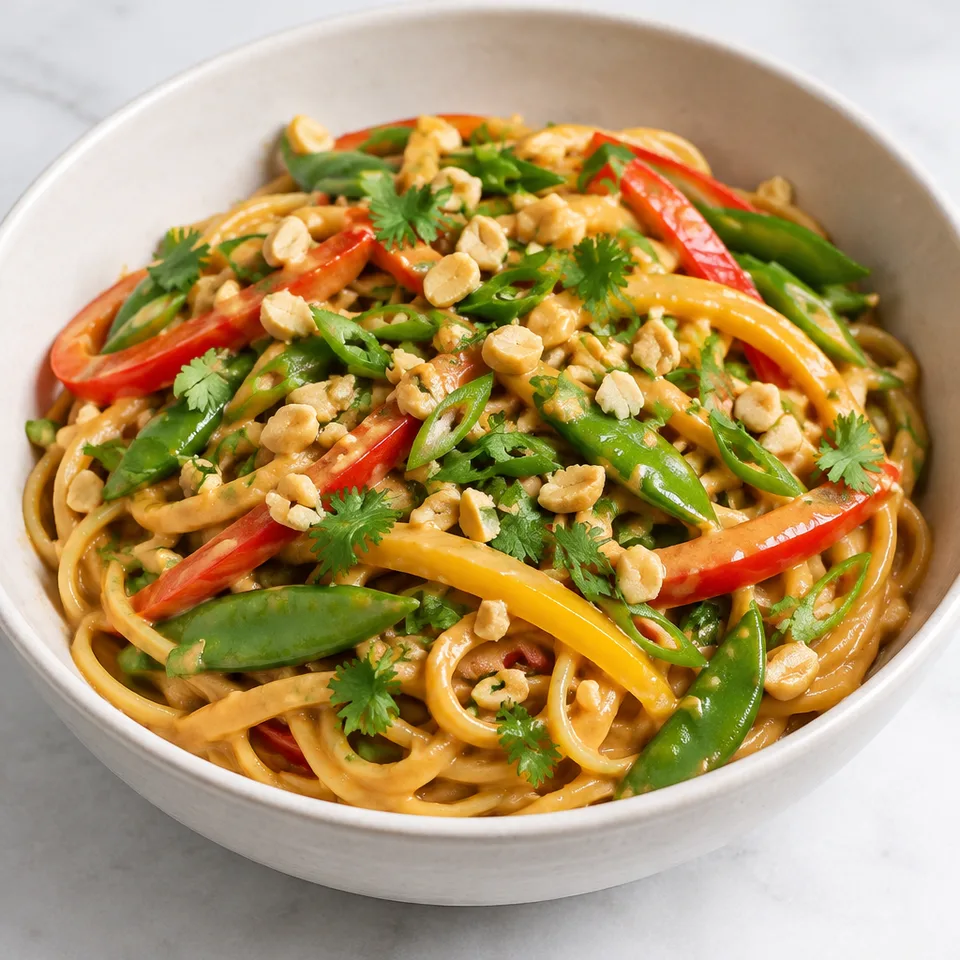 Thai Peanut Noodles — serving inspiration