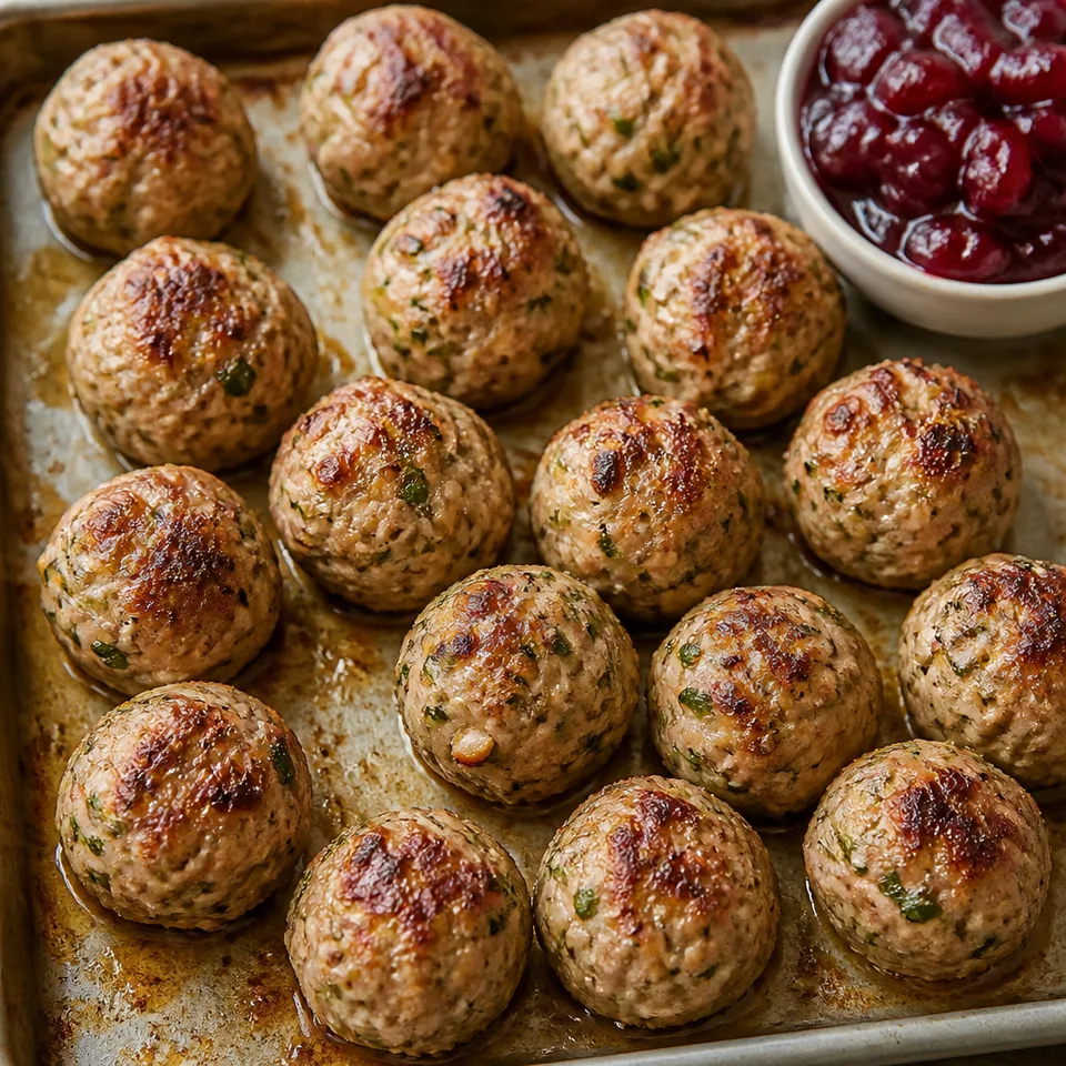 Thanksgiving Meatballs — serving inspiration