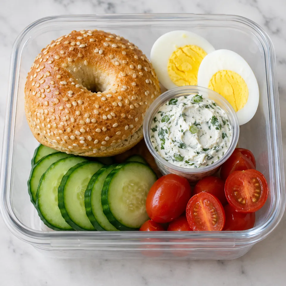 The Bagel Lunch Box — serving inspiration