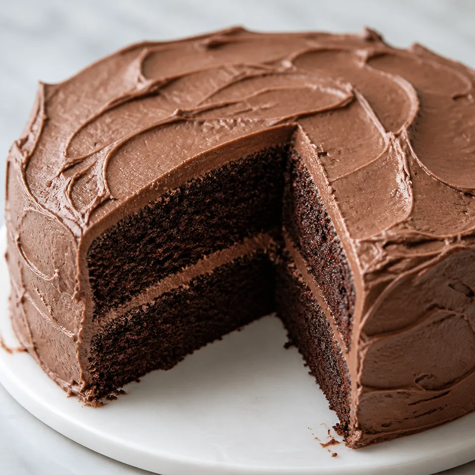 The Best Vegan Chocolate Cake — serving inspiration