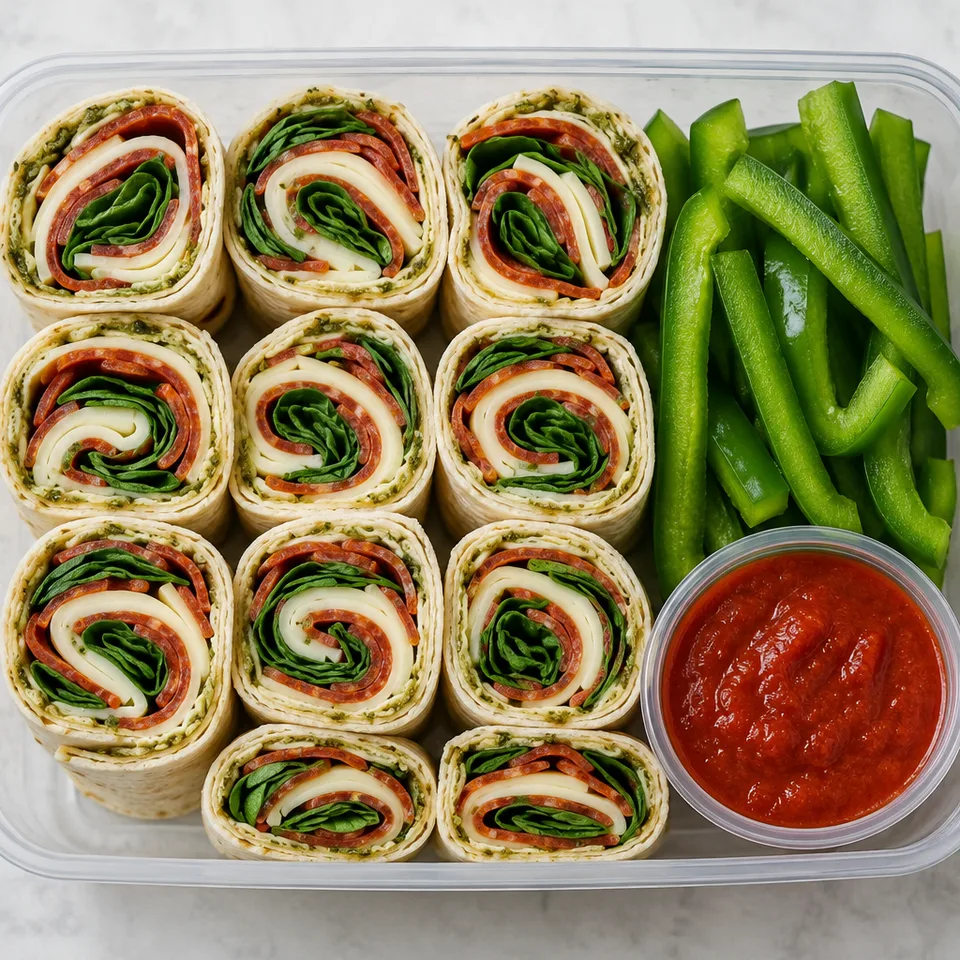 The Pizza Roll Up Lunch Box — serving inspiration