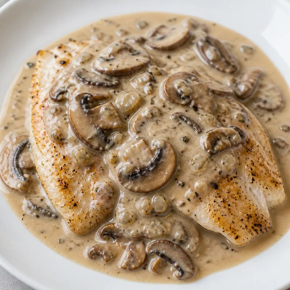 Tilapia in Mushroom Sauce (Tilapia en Salsa de Champiñones) — serving inspiration