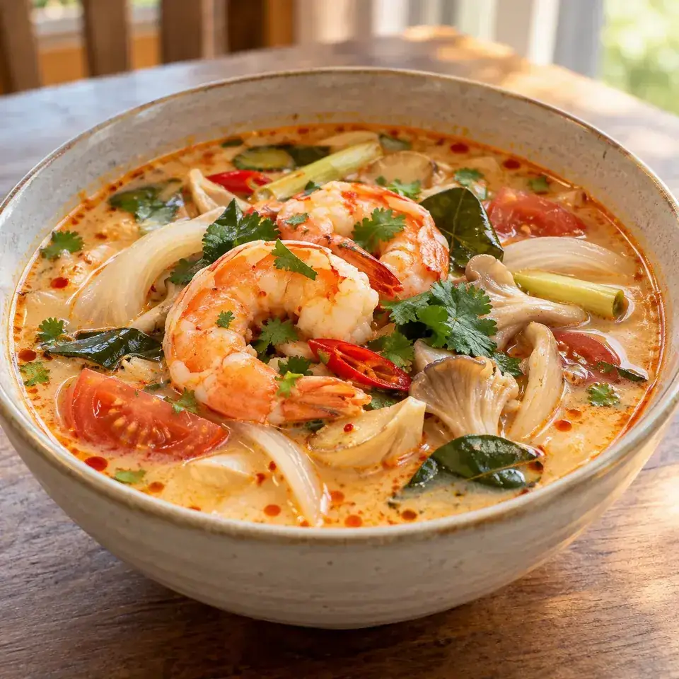 Tom Yum Soup (Thai Soup) — serving inspiration