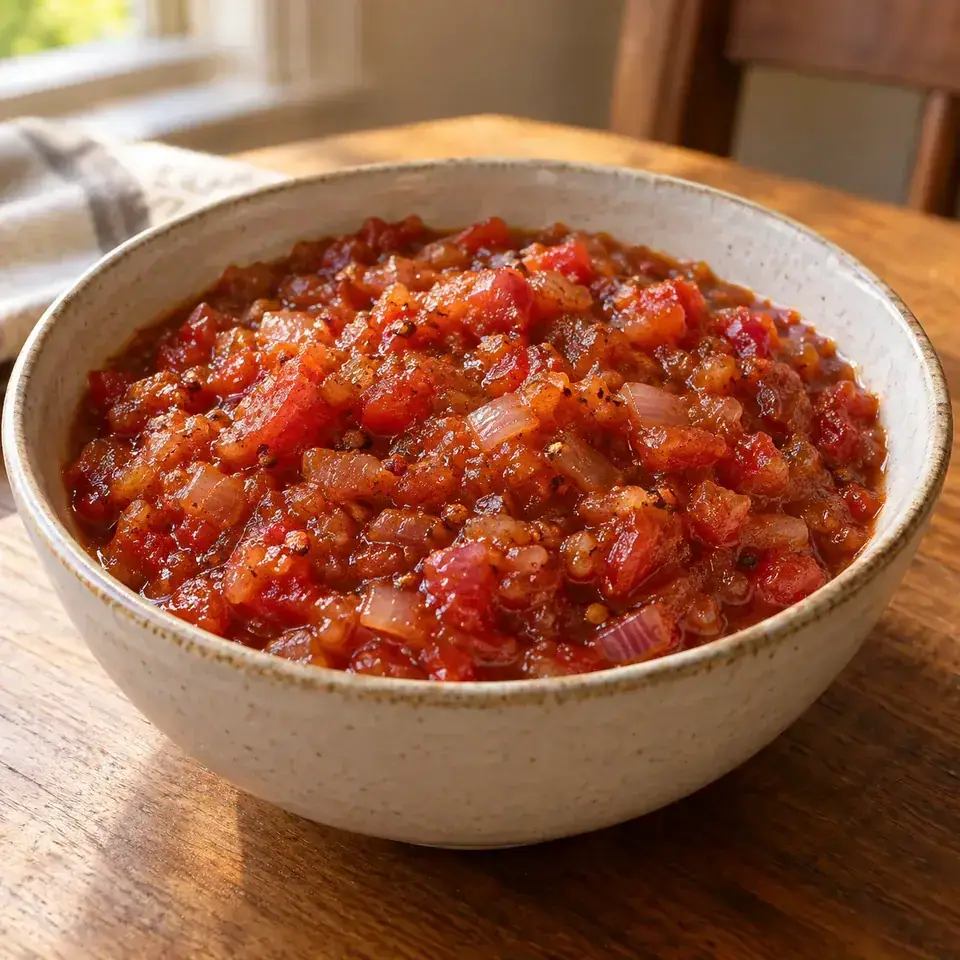 Tomato Relish — serving inspiration