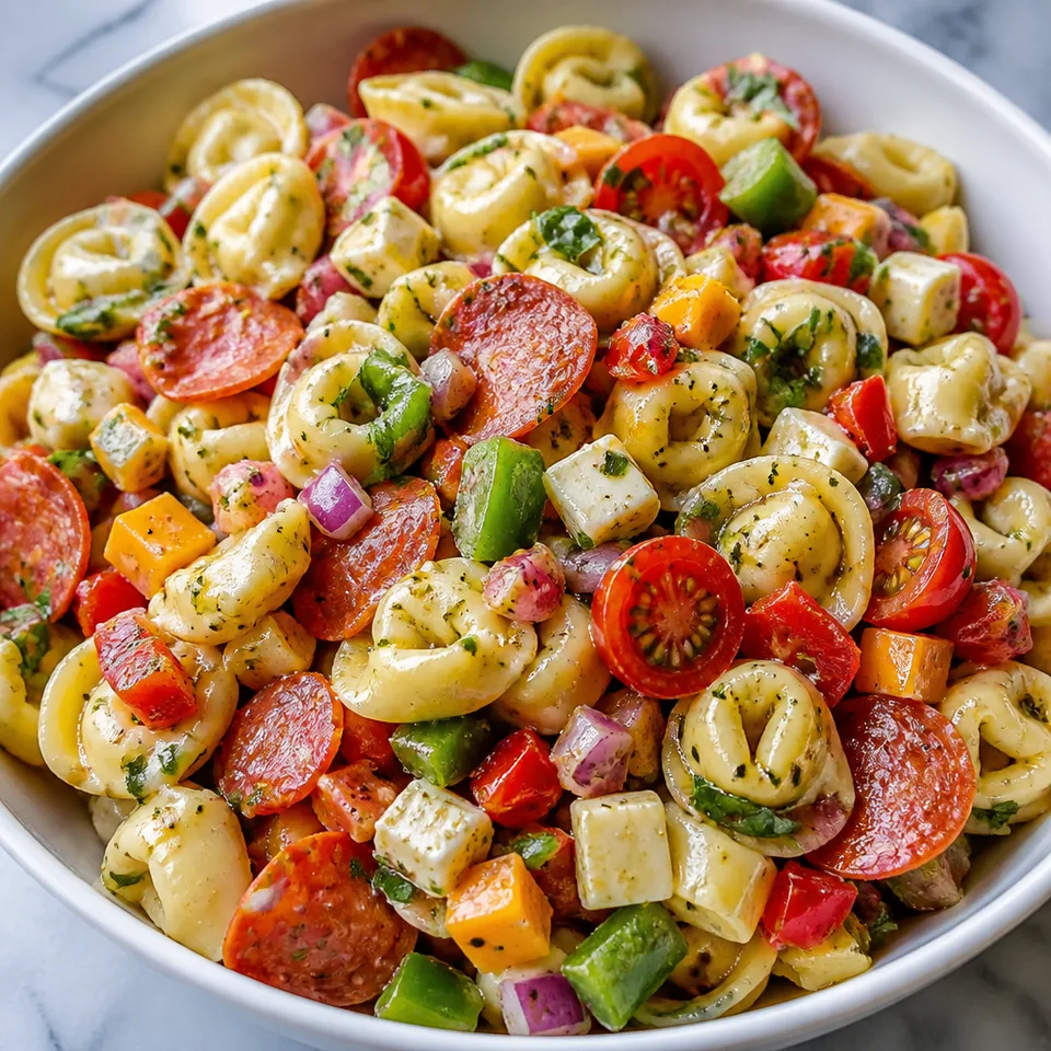 Tortellini Salad — serving inspiration