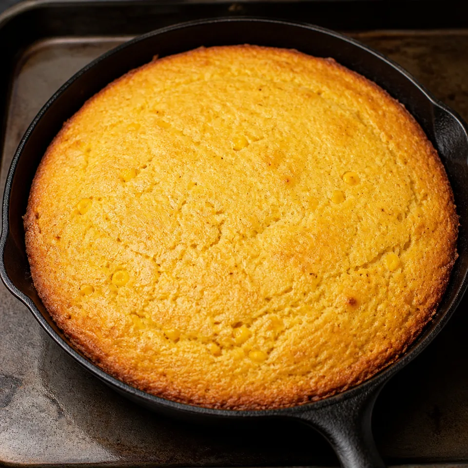 Triple Corn Cornbread — serving inspiration