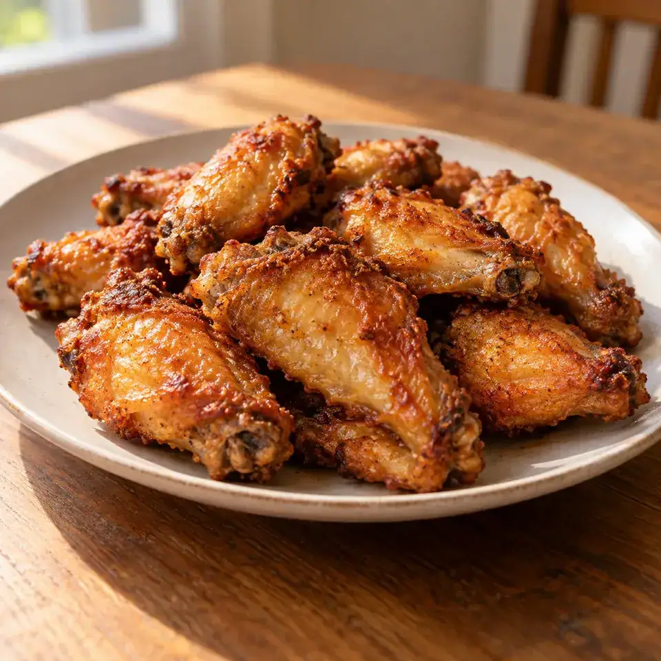 Truly Crispy Oven Baked Chicken Wings — serving inspiration
