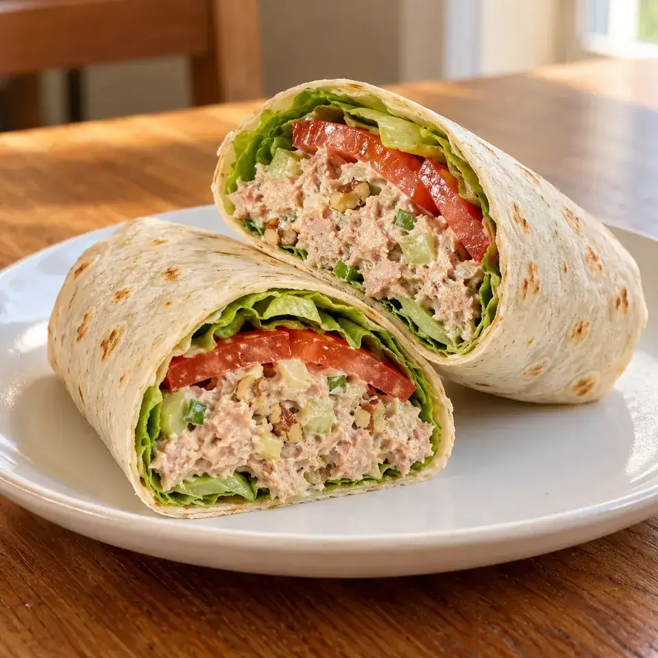 Tuna Wrap Recipe — serving inspiration