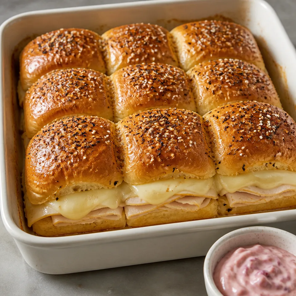 Turkey Cheese Sliders — serving inspiration