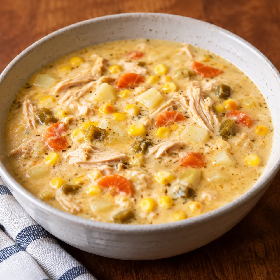 Turkey Chowder — serving inspiration
