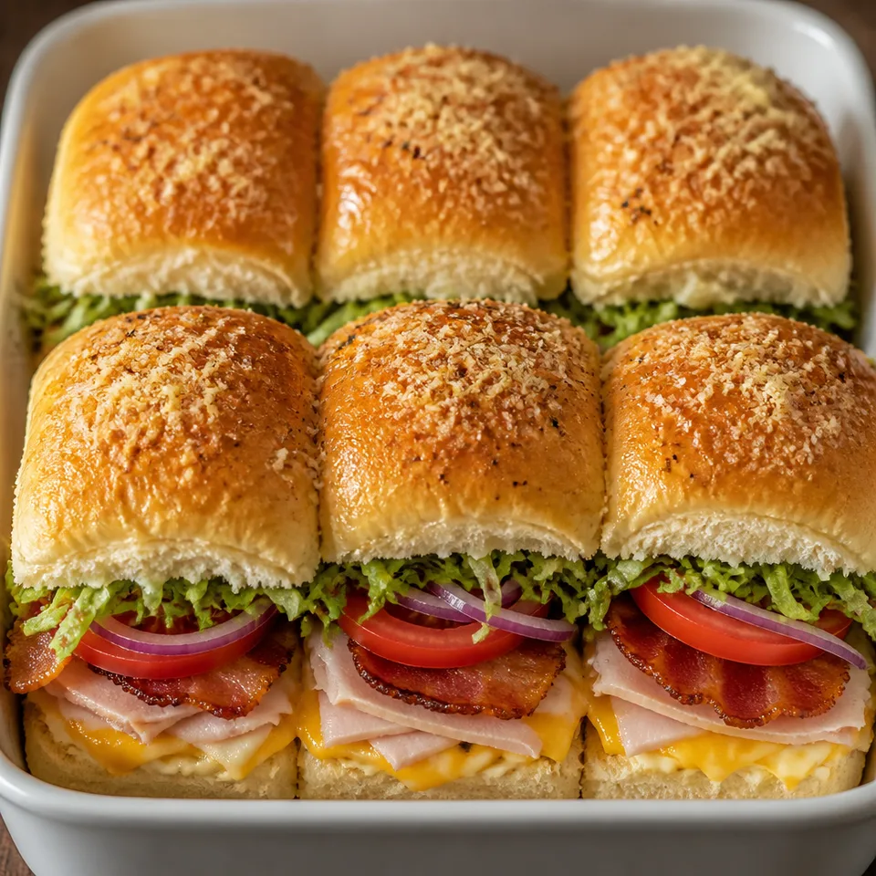 Turkey Club Sliders — serving inspiration