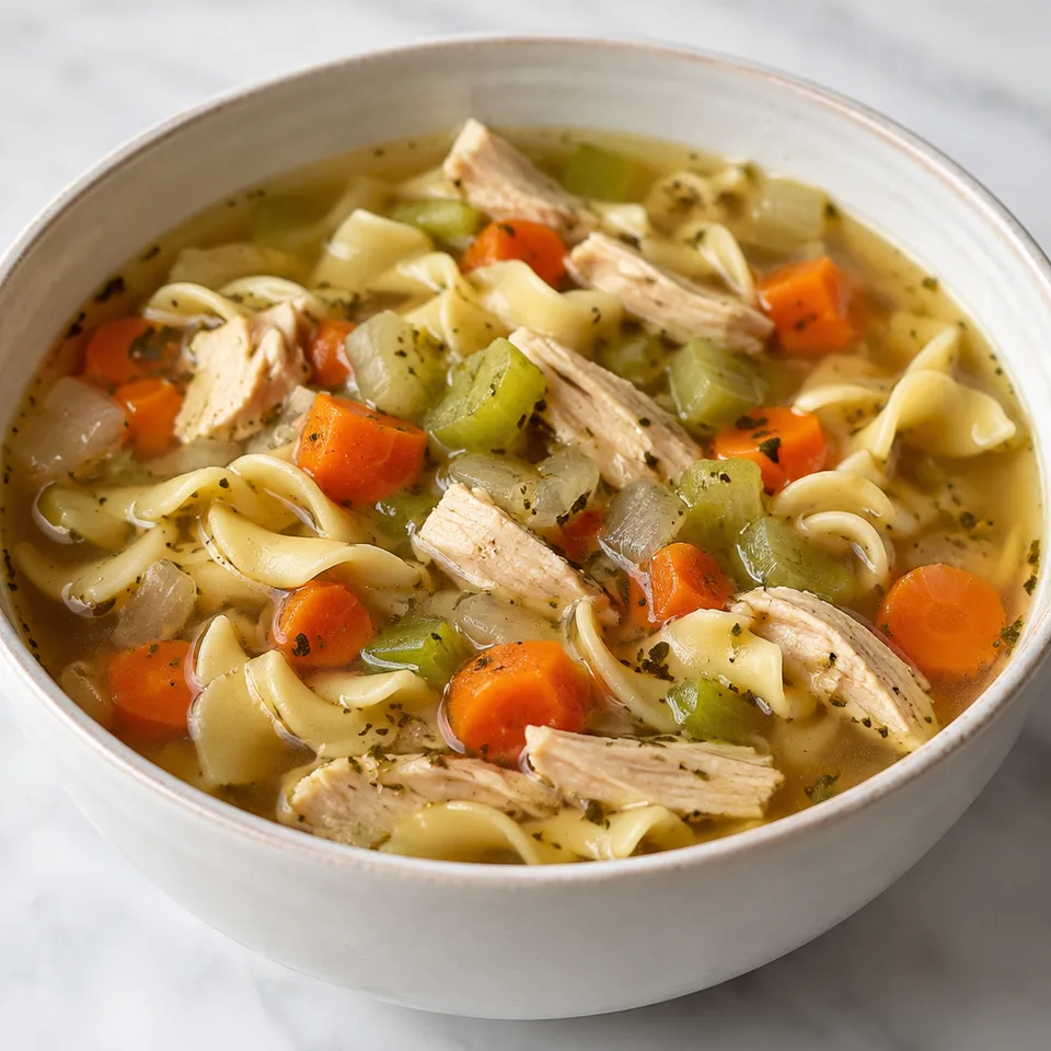 Turkey Noodle Soup — serving inspiration