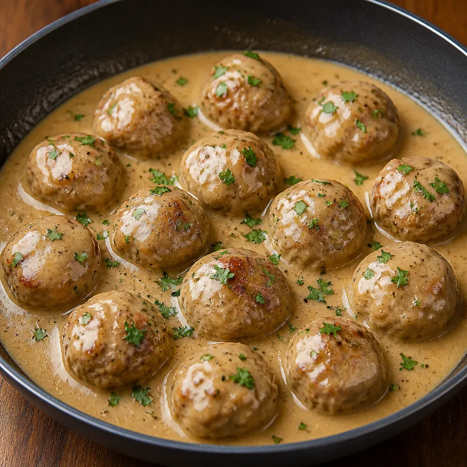 Turkey Swedish Meatballs — serving inspiration