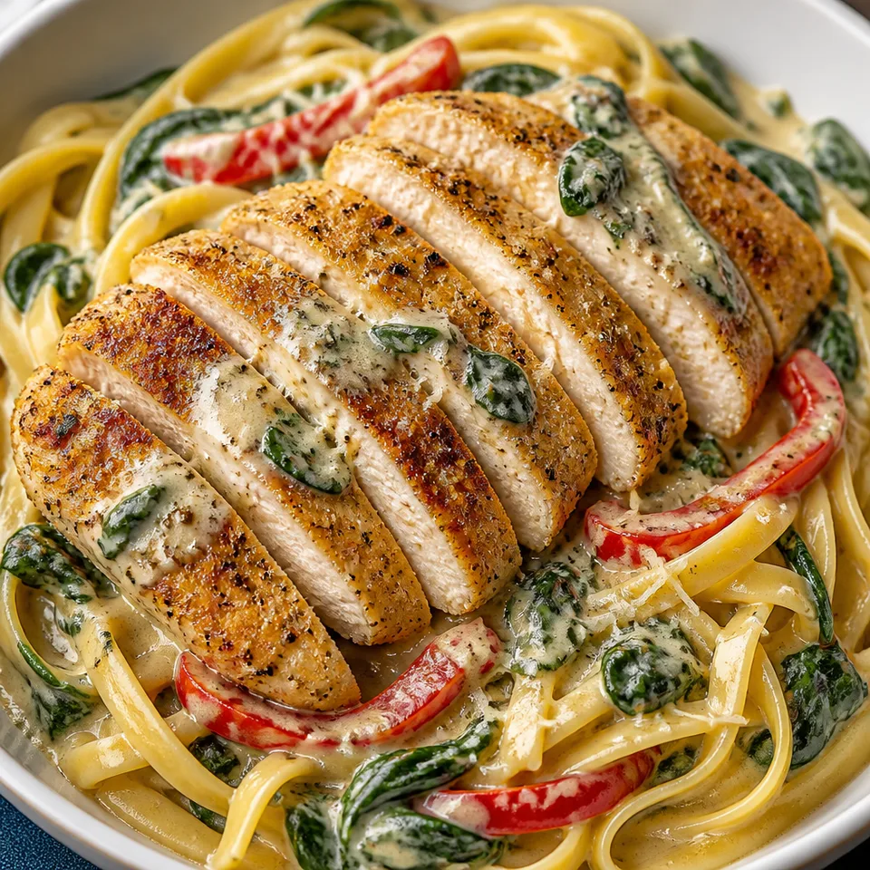 Tuscan Garlic Chicken — serving inspiration