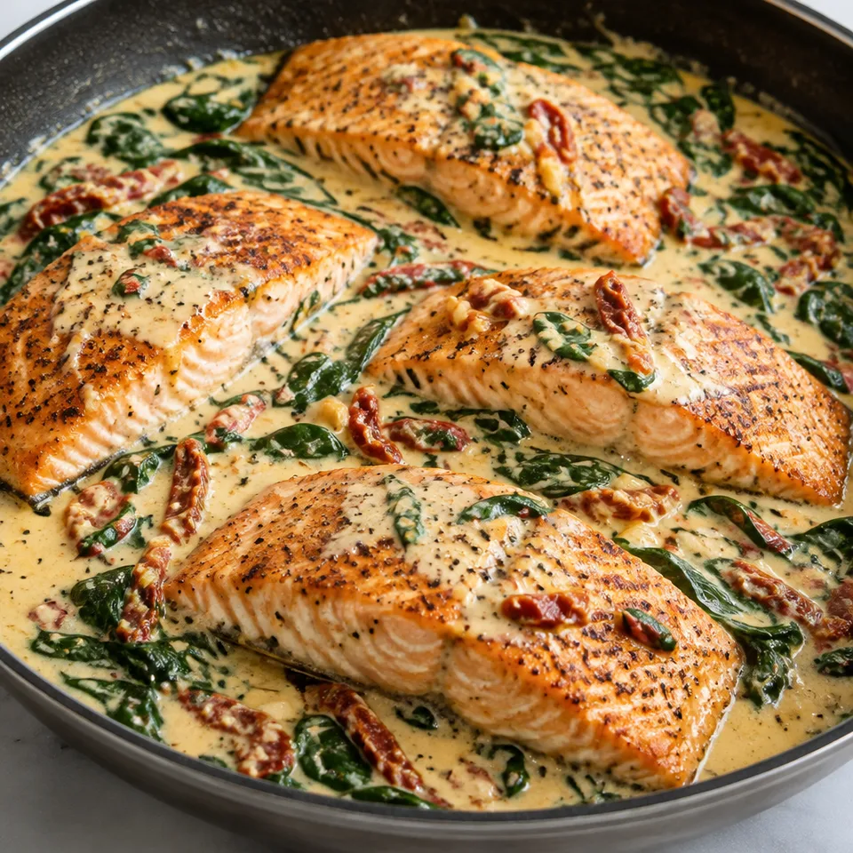 Tuscan Salmon (Creamy 20-Min Recipe) — serving inspiration