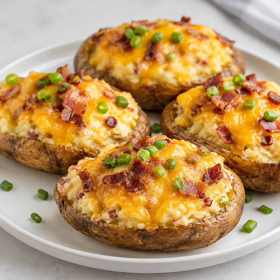 Twice Baked Potatoes — serving inspiration
