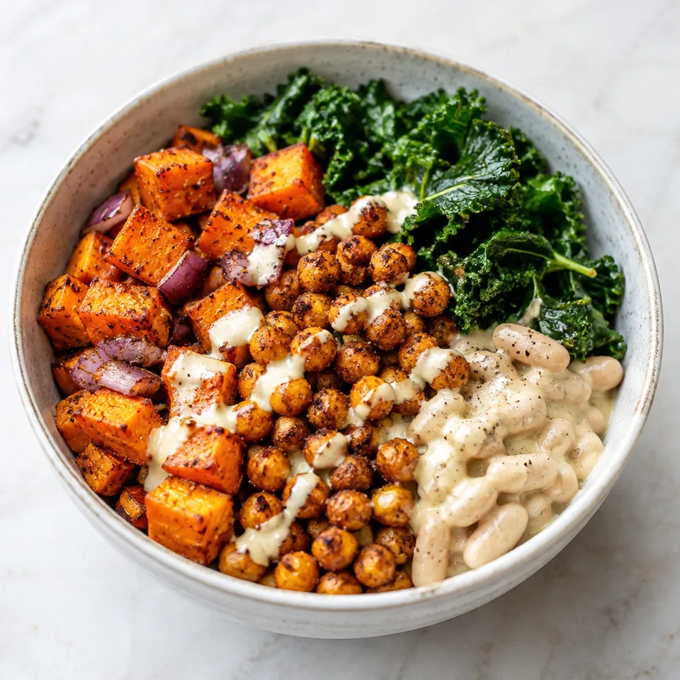 Vegan Power Bowl — serving inspiration