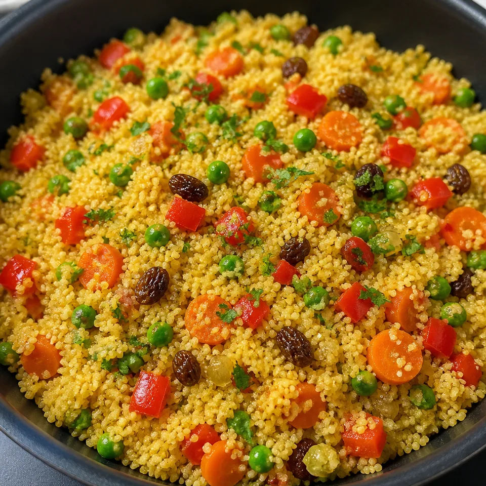 Vegetable Couscous — serving inspiration