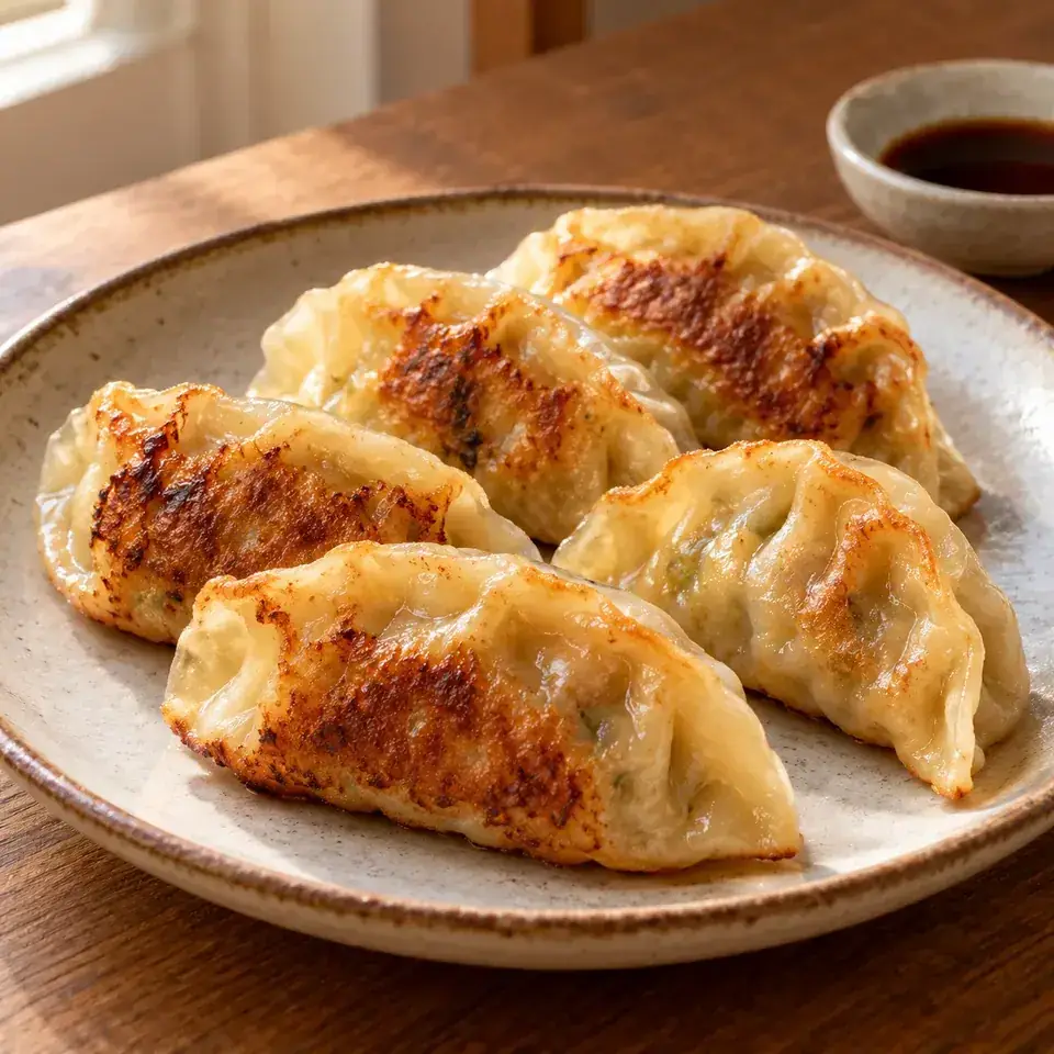 Vegetable Dumplings (Potstickers!) — serving inspiration