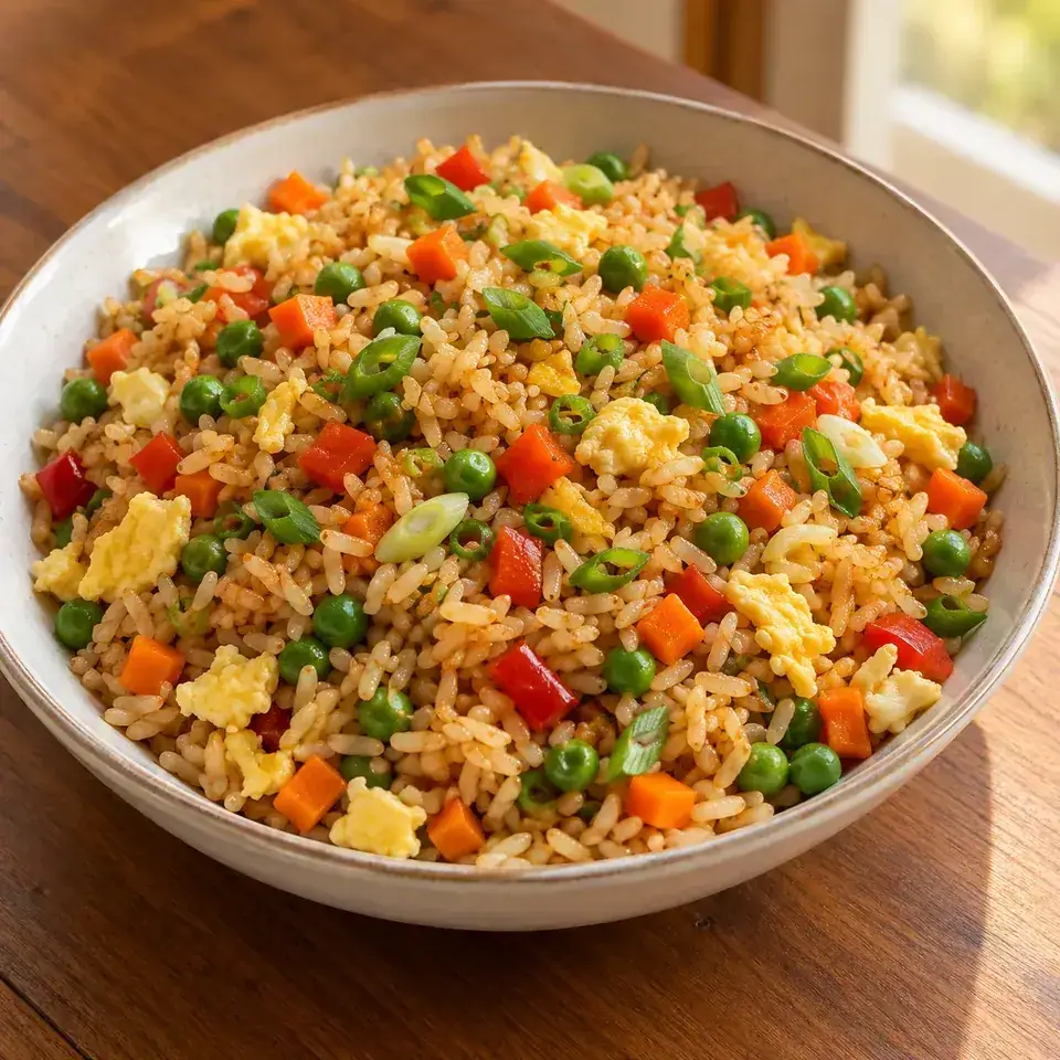 Vegetable Fried Rice — serving inspiration