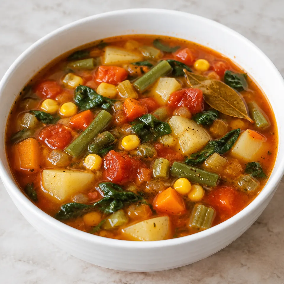 Vegetable Soup — serving inspiration