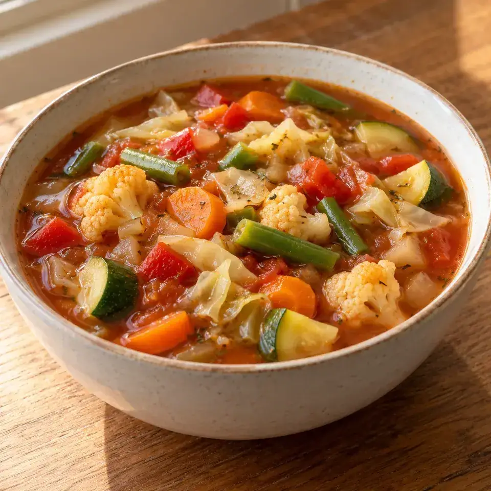 Vegetable Soup Recipe — serving inspiration