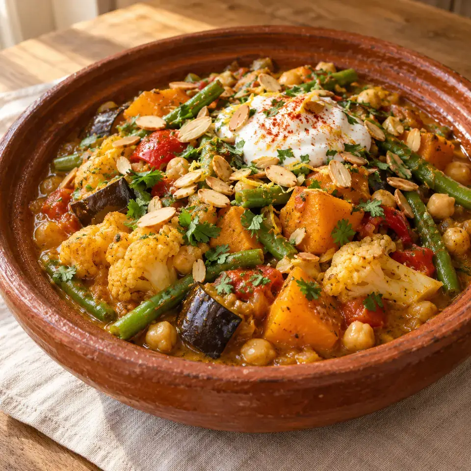 Vegetable Tagine — serving inspiration
