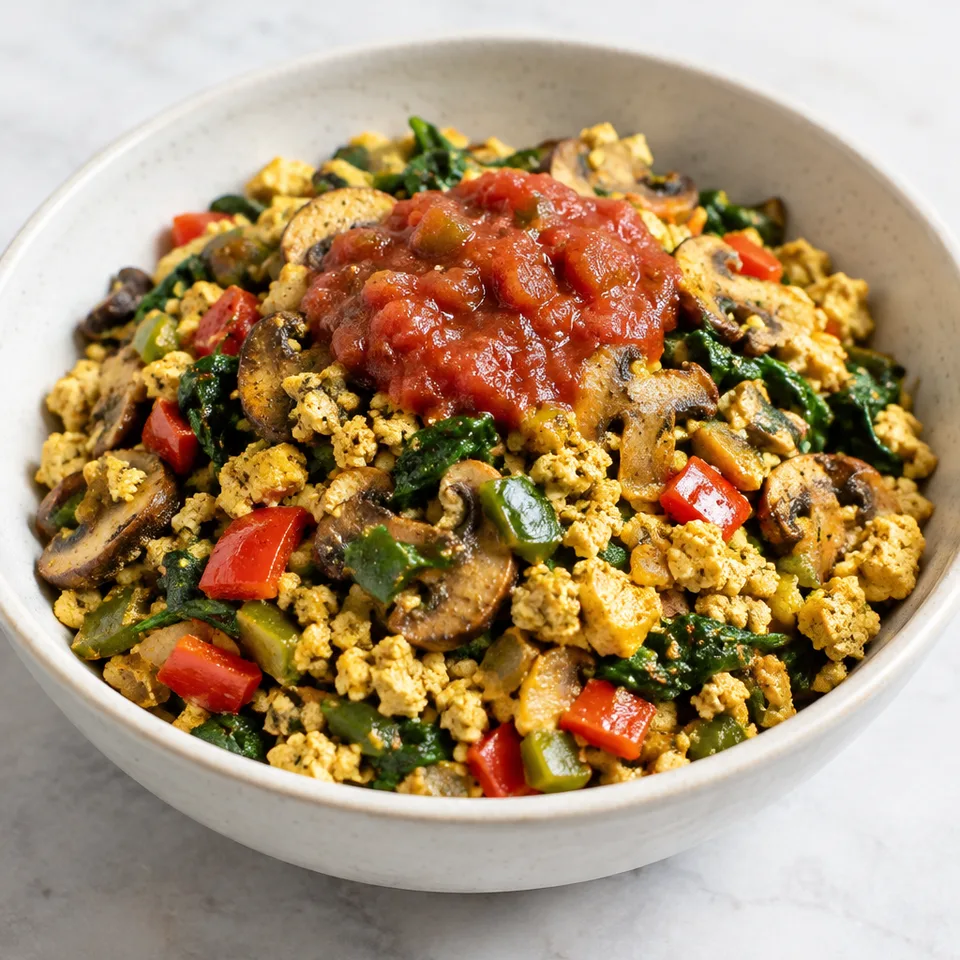 Vegetable Tofu Scramble — serving inspiration