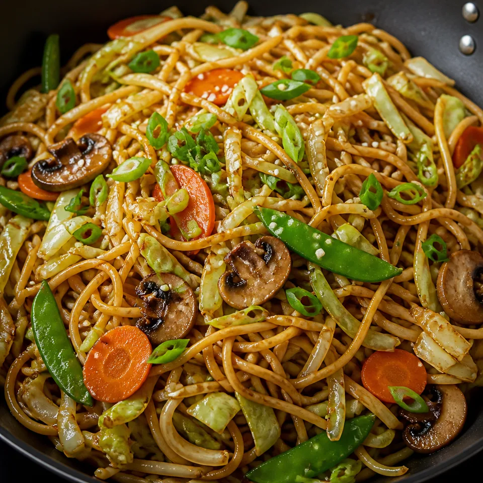 Veggie Chow Mein — serving inspiration