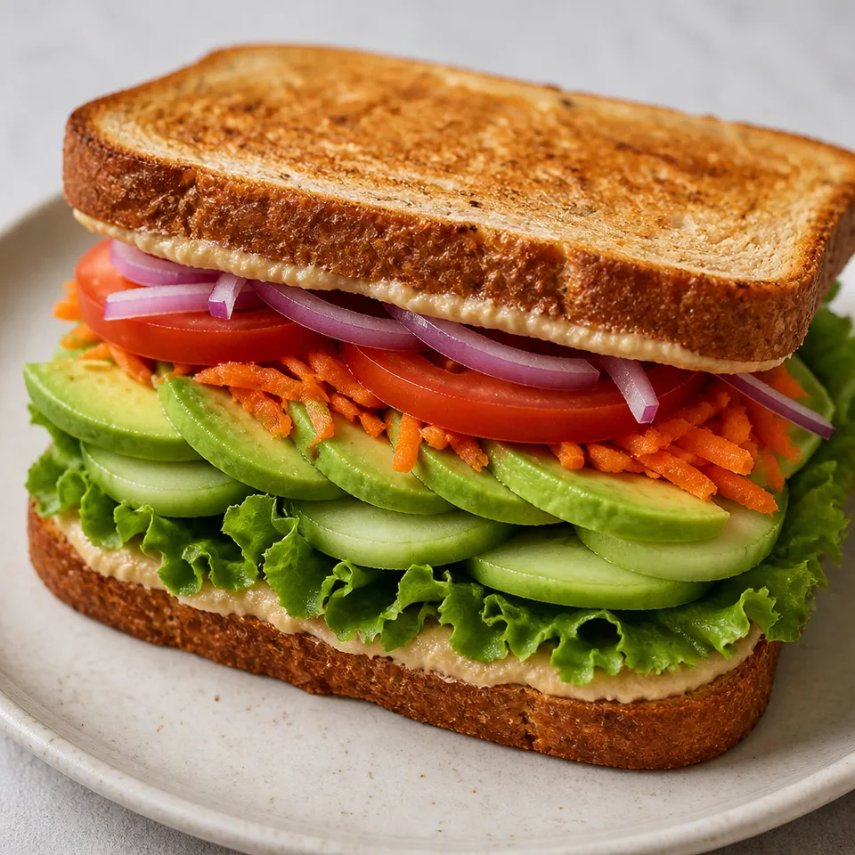 Veggie Sandwich — serving inspiration