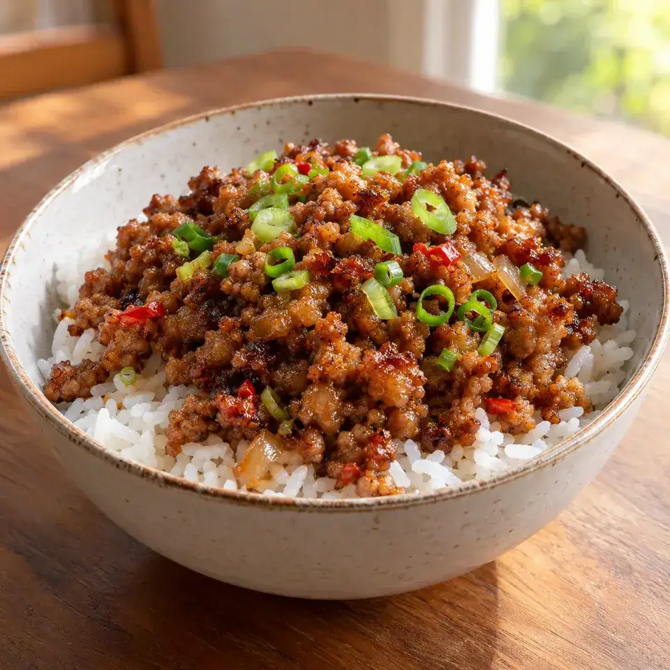 Vietnamese Caramelised Pork Bowls — serving inspiration