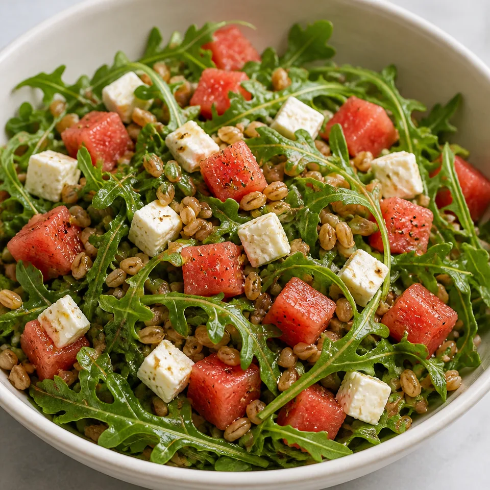 Watermelon Feta Salad — serving inspiration