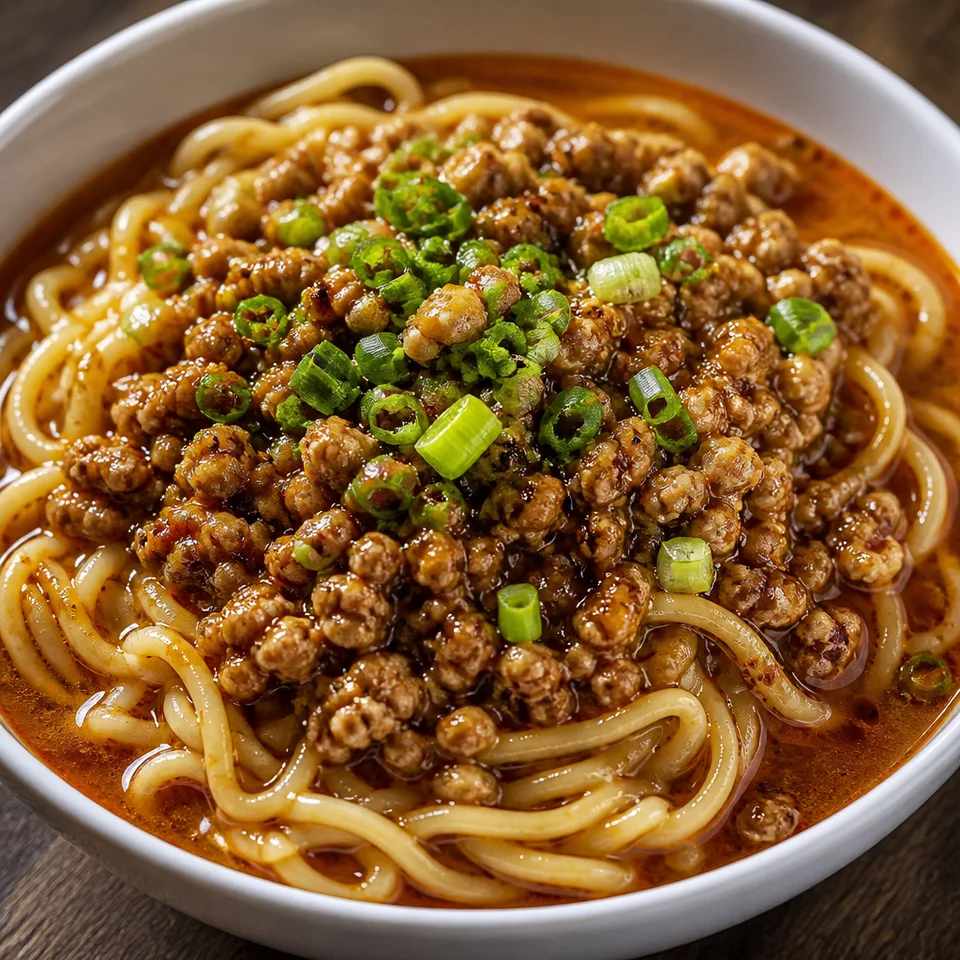 Weeknight Dan Dan Noodles (Just like Take-out!) — serving inspiration